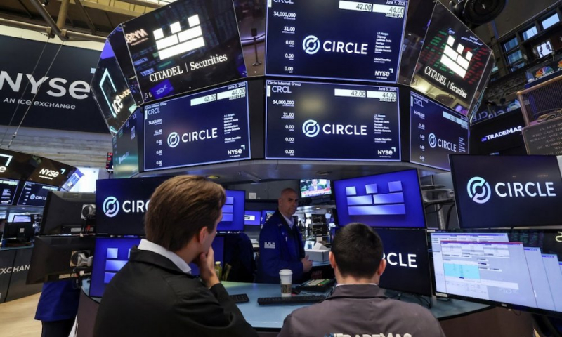 Акции Circle растут на фоне напряженности на Ближнем Востоке