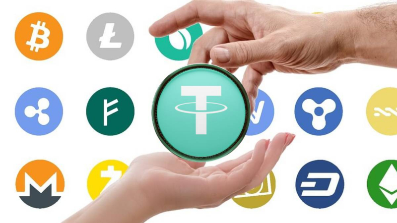 Объём предложения стейблкоина USDT сократился на  млрд